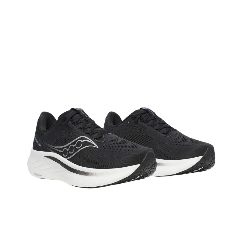 Saucony Ride 18 Black White-2