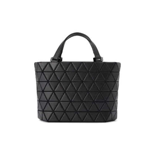ISSEY MIYAKE Artificial Leather tote BAOBAO Bag Shopping Bag Shoulder Bag Crossbody Bag Handbag Mini Women's Black