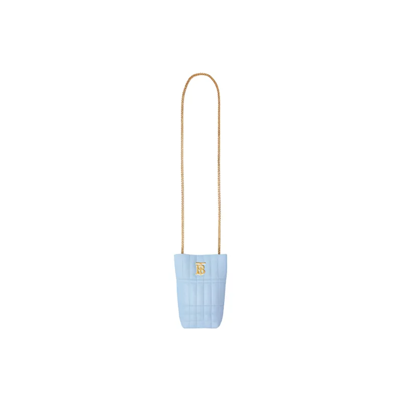 Burberry Lola Lola Bag Lambskin Bucket Bags Crossbody Bag Shoulder Bag Mini Women's Light Blue-1