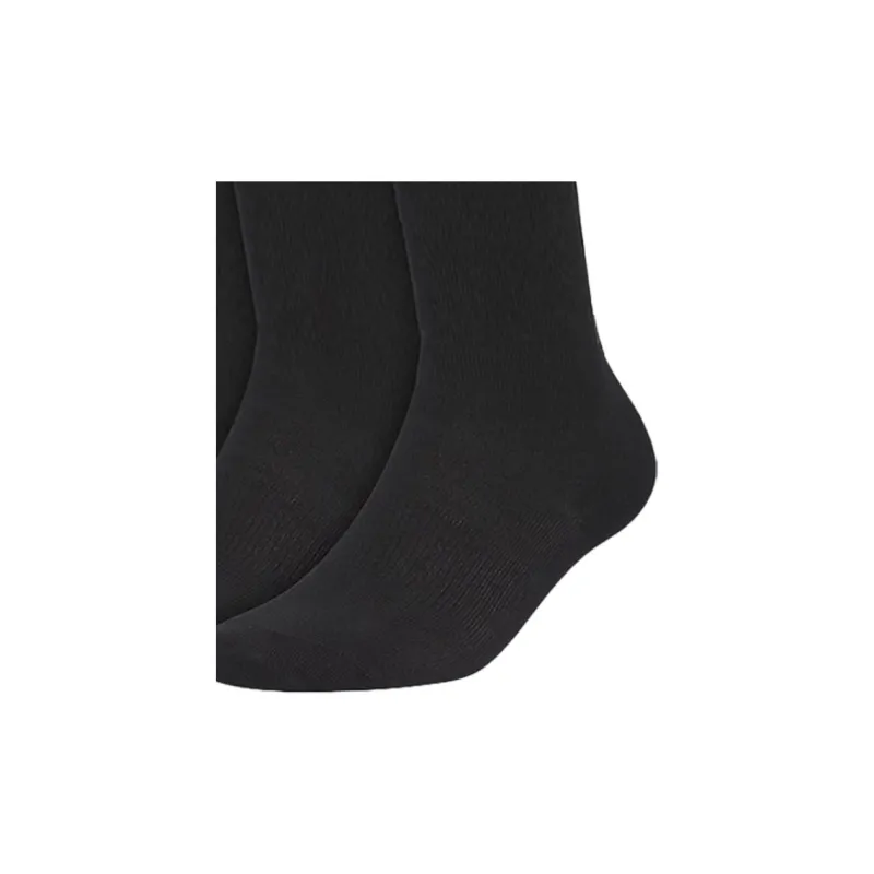 Adidas Mid Calf Socks Unisex 3 Pack Black-4