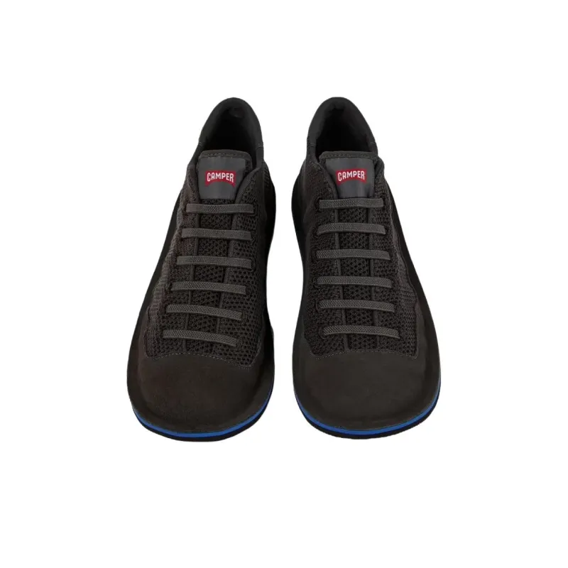 CAMPER Beetle Wear-Resistant Low-Top Casual Shoes Men's Gray Black-1