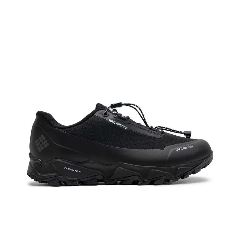 Columbia Cushioned Slip-Resistant Abrasion-Resistant Low-Top Trekking Shoes Men's Black-1