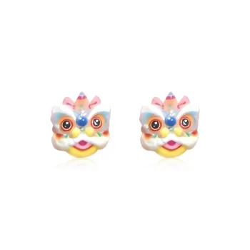 Inkopper Acrylic Stud Earrings Women's