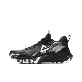 PEAK Triumph 1.0 Anti Slip Wear Resistant Low Top Basketball Shoes Men's Black