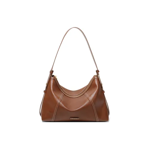 BELLE Artificial Leather Shoulder Bag Large Size Women's Multicolor