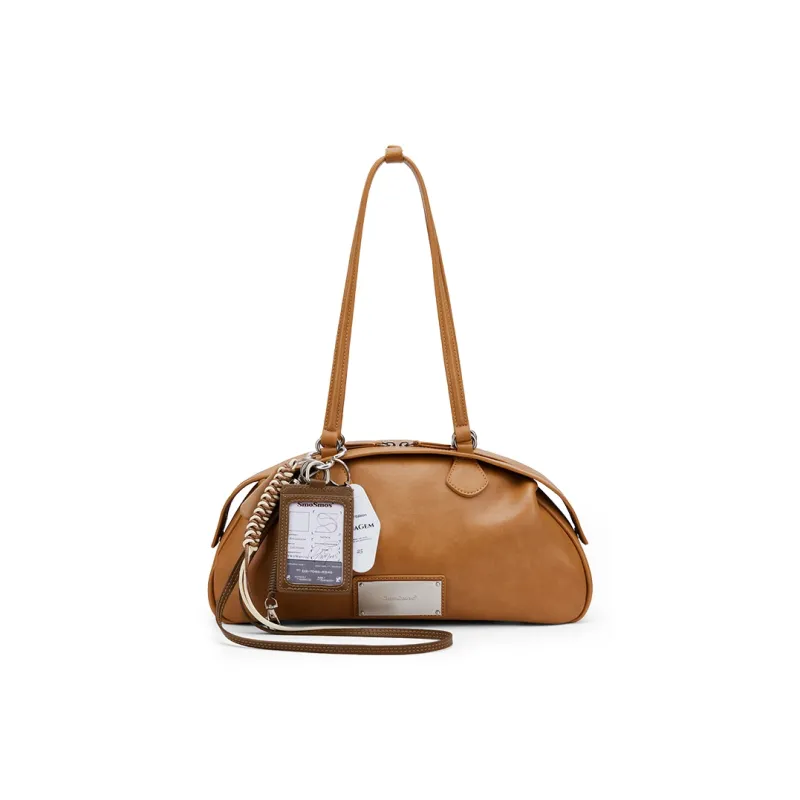 MCMIKO Cow Leather Patchwork With Artificial Leather Crossbody Shoulder Bags Women's Yellow Brown-2