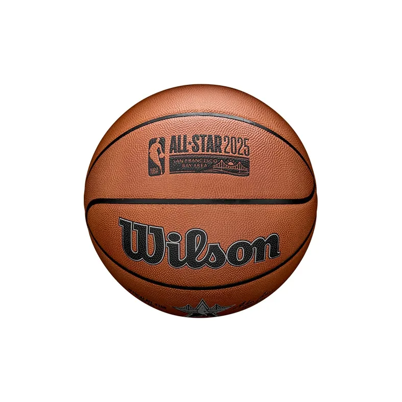 Wilson All Star Cow Leather Basketball Size 7 Match Unisex-4