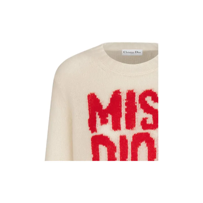 DIOR Miss Dior Cashmere Sweater Women's Light Brown-3