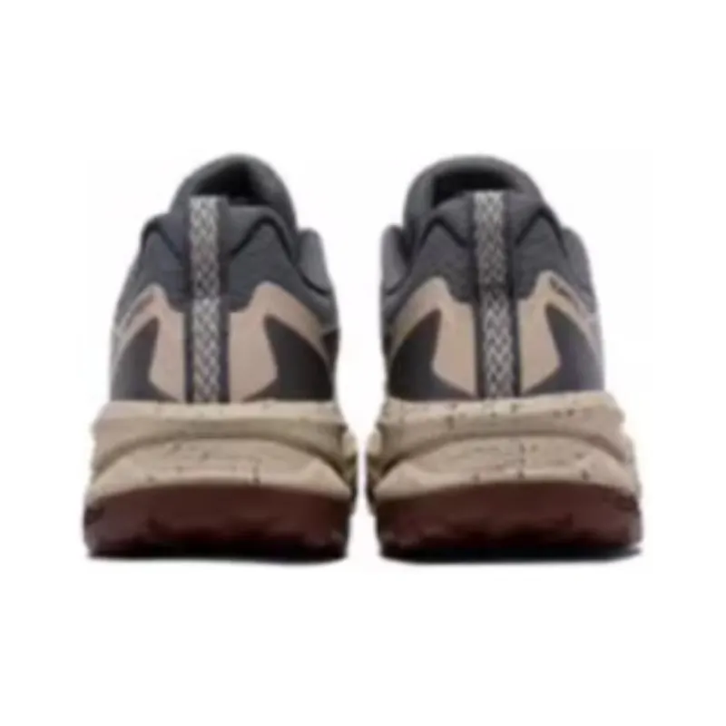 361° Anti-Slip Wear-Resistant Low-Top Outdoor Shoes Men's Brown Gray-2