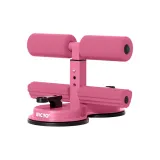 [Strengthened Double Suction Cups-Tough Guy Pink]Strengthened Double Suction Cups-3rd Setting Adjustment-Comfortable Foot Pads