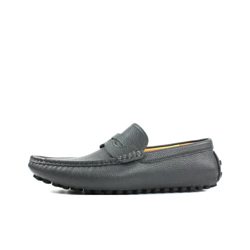 MYFULER Beanie Shoes Men's Gray