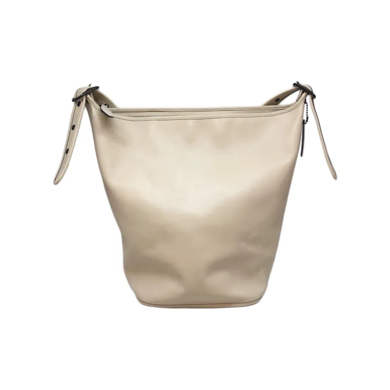 COACH Tom Wesselmann Collaboration Leather Tote Bag, Shopping Bag, Crossbody Bag Tubas Women's White-4
