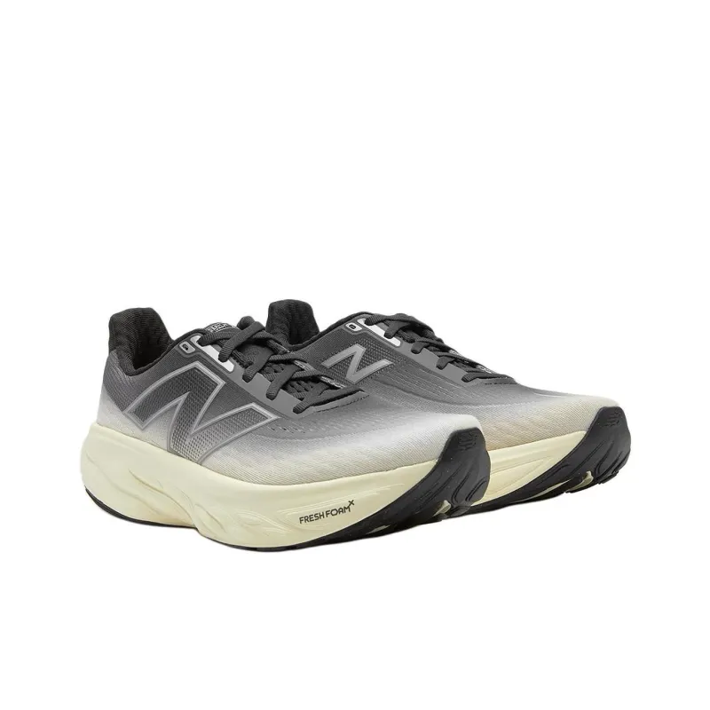 New Balance 1080v14 Anti Slip Wear Resistant Low Top Running Shoes Women's Black Gray Loose Fit-2