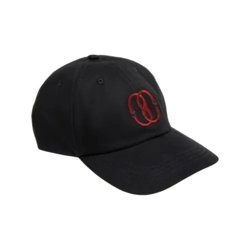 BALLY Cotton Baseball Caps Men's Black