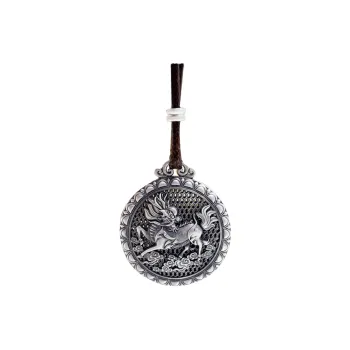 FUYUFU 999 Fine Silver Pendants Unisex