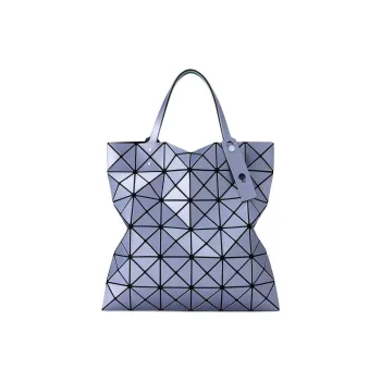 ISSEY MIYAKE PVC Polyvinyl Chloride Tote Bag Shopping Bag Handbag Women's Blue & Aqua Blue