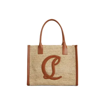 Christian Louboutin Logo Embossed Tote Bag