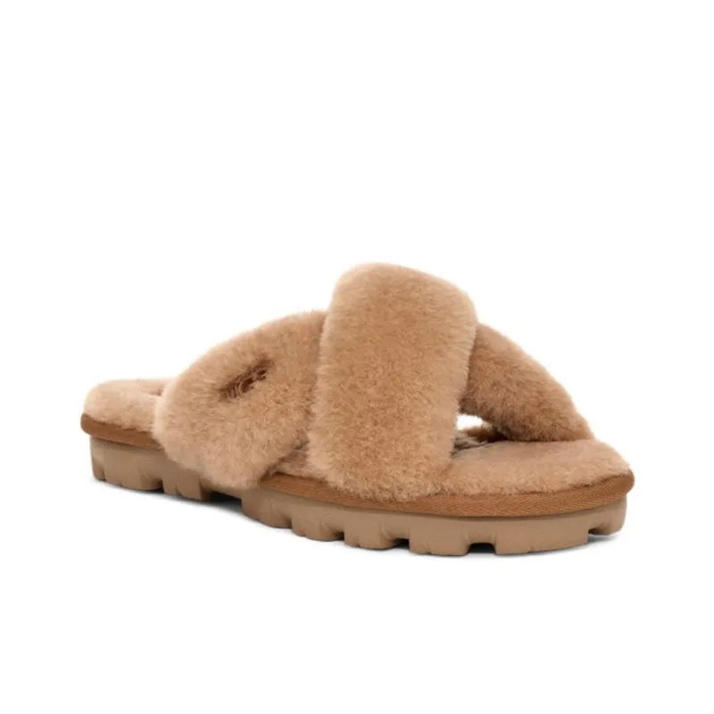 UGG Slip Resistant Slide Slippers Women's Brown-2