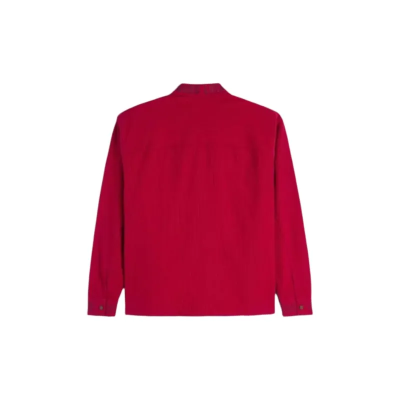 Hollister Snake Year Spring Collection Shirts Unisex Red-1