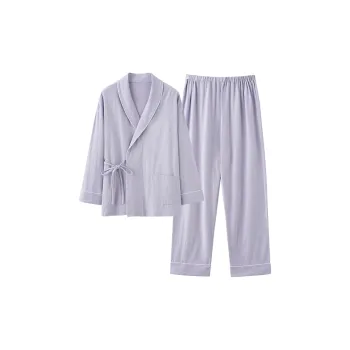 XIAFENYAN Pajama Set Women's Purple