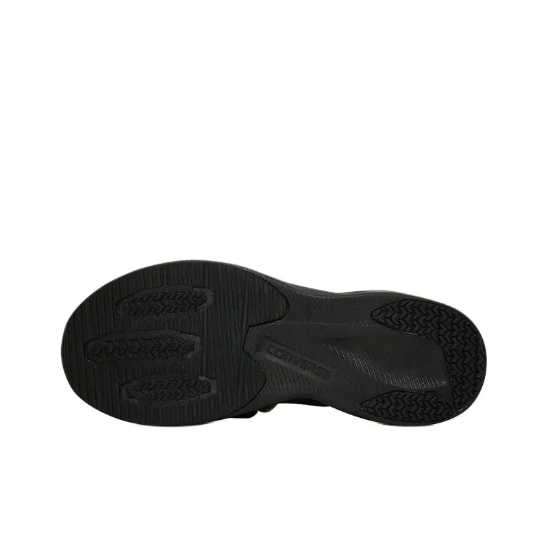 Converse Slit Slide Anti Slip Wear Resistant Low Top Casual Running Shoes Unisex Black-5