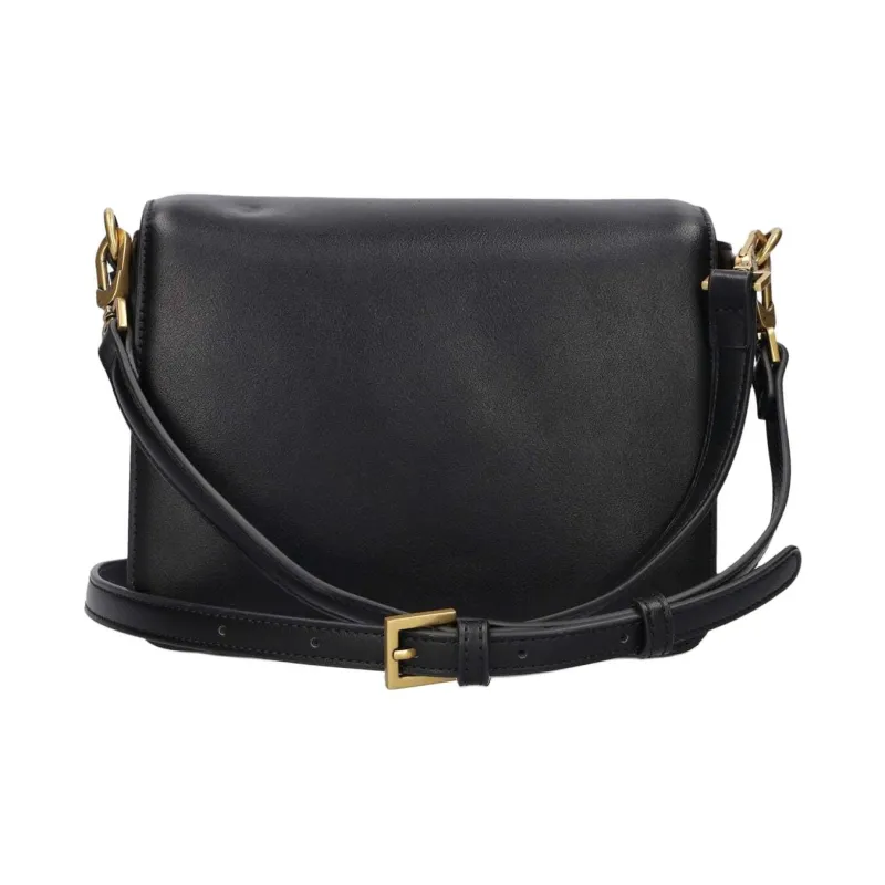BIBI LOU Leather Portable Crossbody Bag Shoulder Bag Women's Black-2