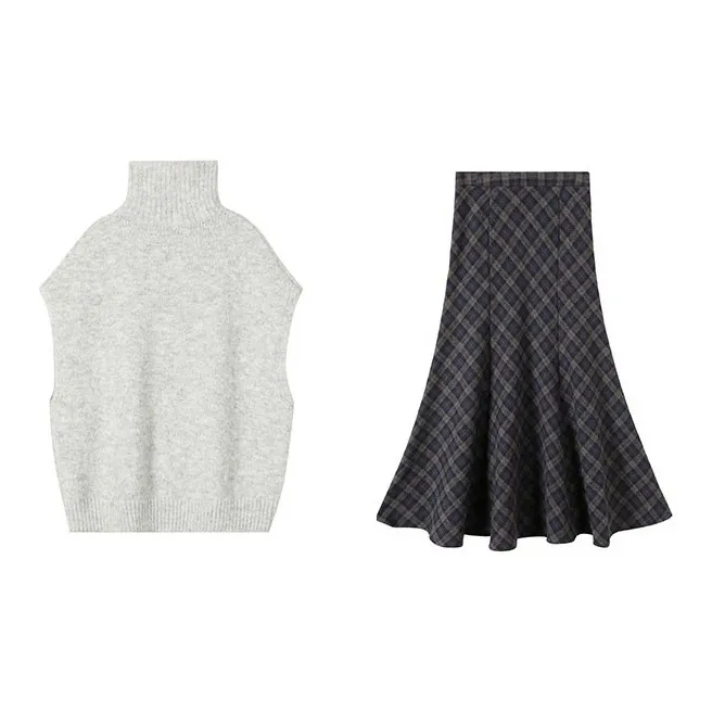 Udon House Two Piece Skirt Sets Women's-1