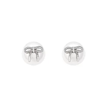 May10th S925 Silver Stud Earrings Women's