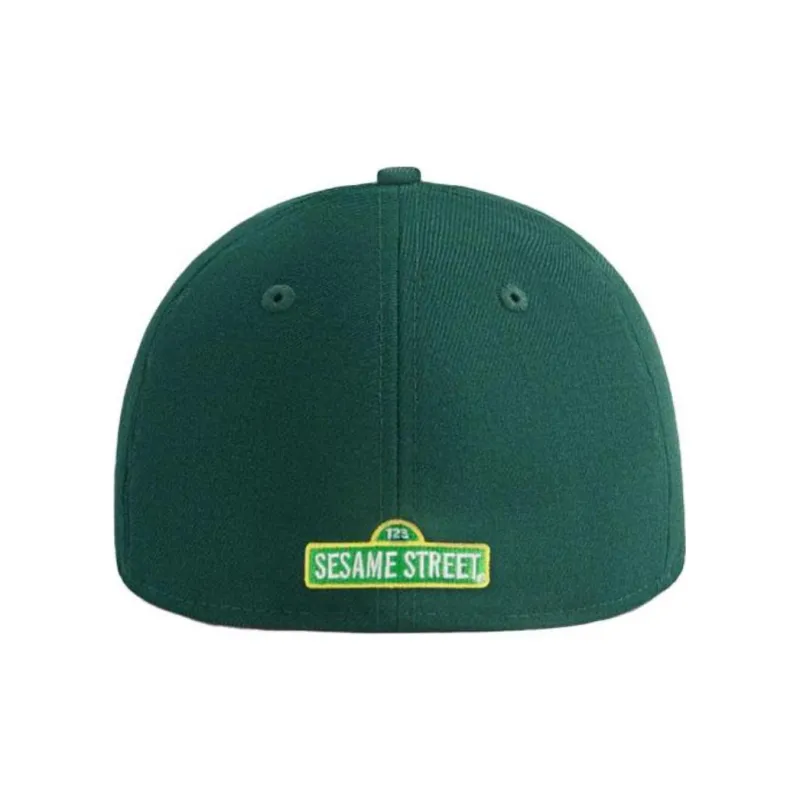 KITH X Sesame Street New Era Oscar The Grouch 59Fifty Low Profile Fitted Cap-1
