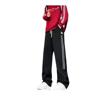 GWAF Knitted Sports Pants Unisex Black