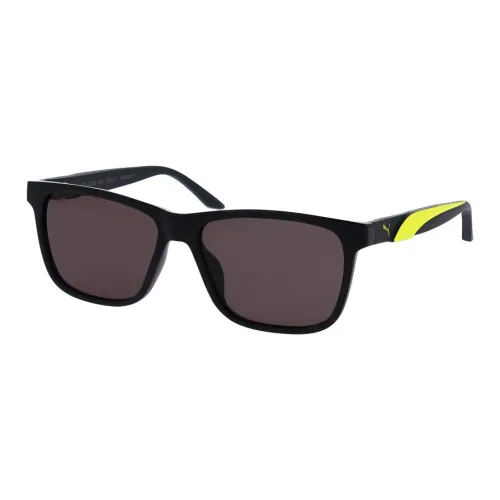 PUMA Acetate Rectangular Sunglasses Kids' Black