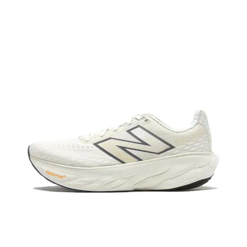 New Balance Anti Slip Wear Resistant Low Top Running Shoes Women's White Loose Fit-0
