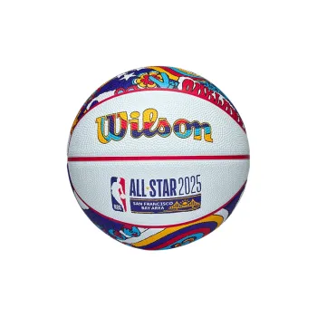 Wilson All Star Rubber Basketball White Size 3 Ball Training Unisex
