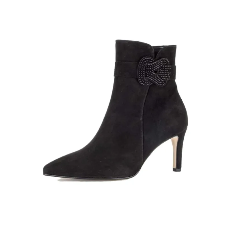 Gabor Fashion Ankle Boots 8cm Women's Black-1