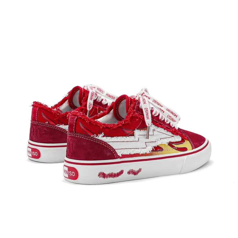 MINISO Low Top Skateboard Shoes Unisex-5
