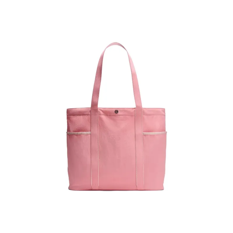 Lululemon Recycled Nylon Tote Bag, Shopping Bag, Shoulder Bag Women's Pink-0