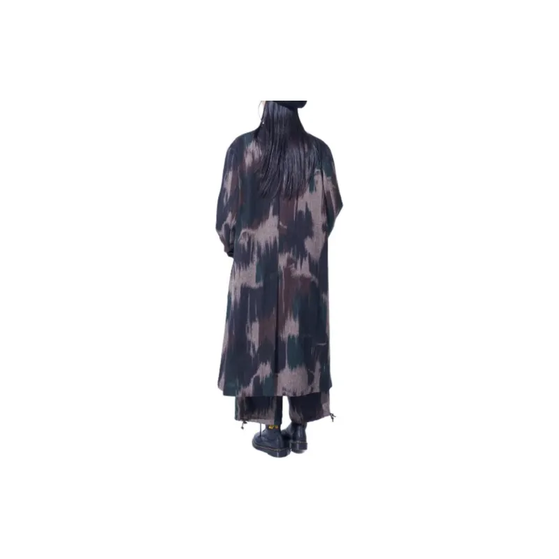 Yohji Yamamoto S'YTE FW24 Coats Unisex Khaki-4