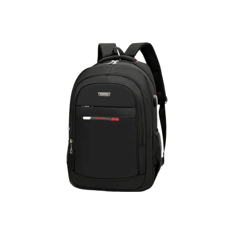 Warrior Oxford Backpack Unisex Black-0