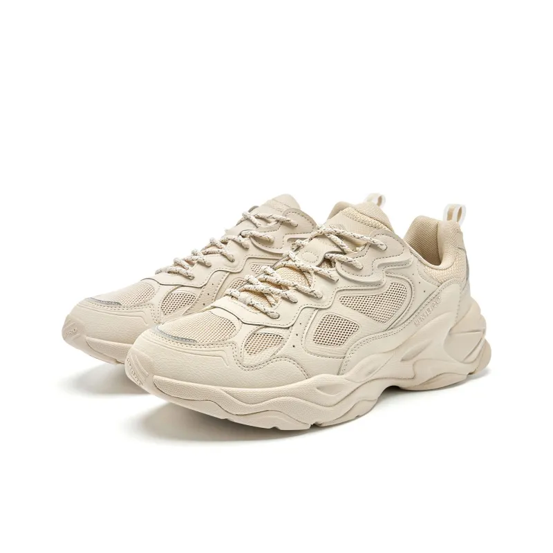 Umbro Chunky Sneakers Men Low Top Black/Silver, Light Gray Coffee/Mud Brown, Polar Gray/Stone Gray-2