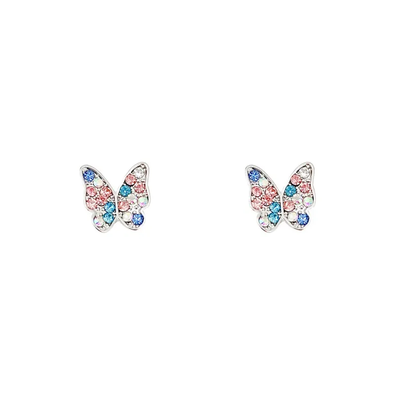 May10th S925 Silver Stud Stud Earrings Women's-0
