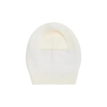 MaxMara Knitted Fabric Beanies Unisex Ecru