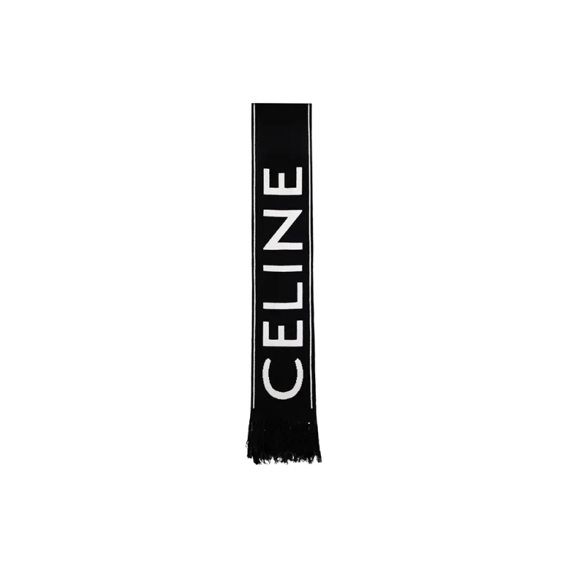 CELINE Scarf In Wool And Cashmere-1