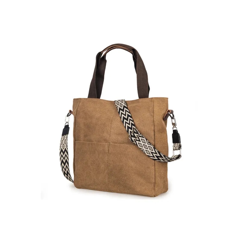 TAKI Canvas Canvas Bag Tote Bag Shopping Bag Handbag Unisex Multicolor-9
