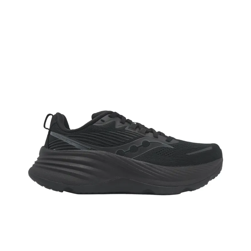 Saucony Hurricane 24 Black Black Women's-1