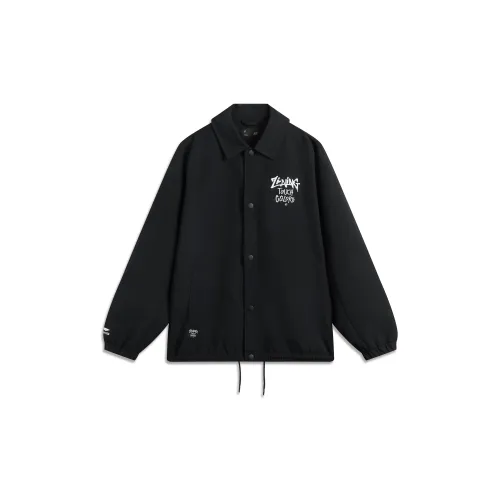 LiNing Sports Life Collection Jackets Coats Unisex Black