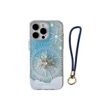 Snowflake Ferris Wheel, Wrist Strap Lanyard Size, 2 Colors