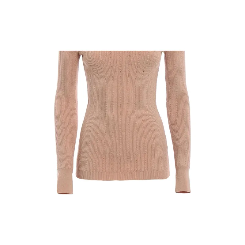 BALMAIN Sweaters Women's Flesh Pink-2