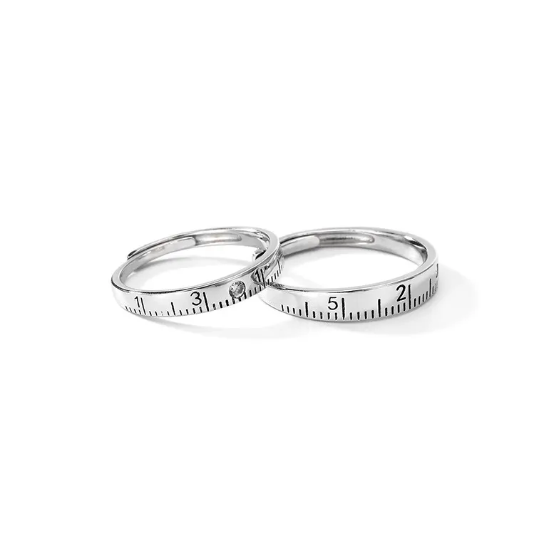 YUJIANDOUDOU S925 Silver Rings Unisex-1