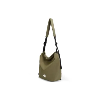 VAOPER Nylon Backpack Sling Bag Crossbody Bag Unisex Army Green/Beige Yellow/Black