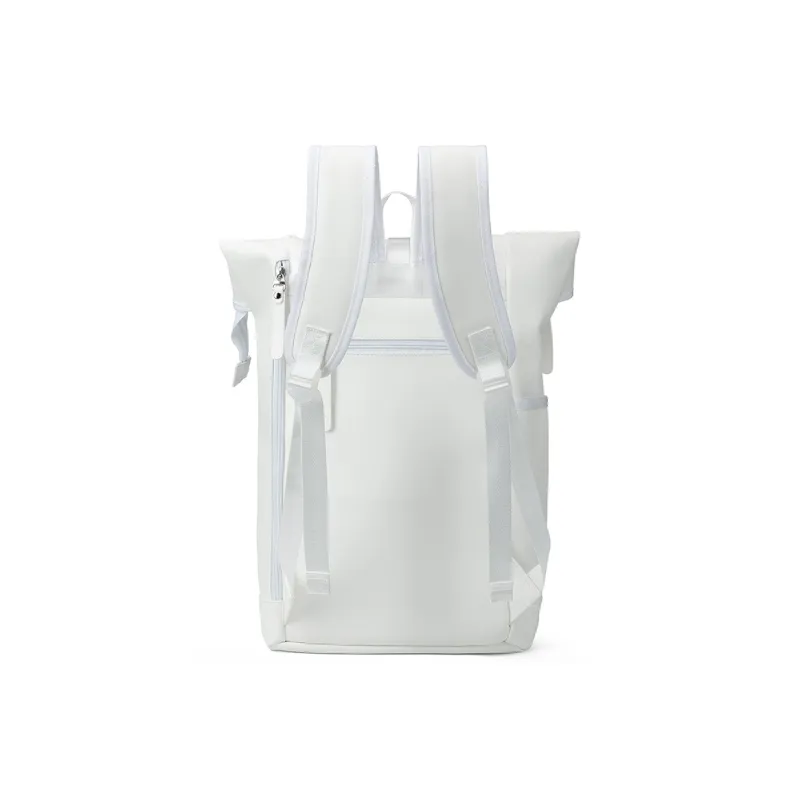LOVERPUSS Polyurethane Backpack Unisex Aurora White-4